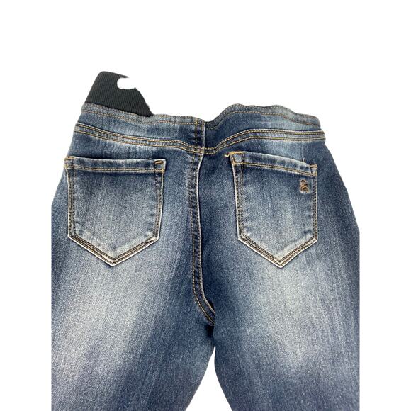 Jessica Simpson Girls Blue Denim Gracie Pull-On Skinny Jeans Youth Size 8 - Picture 6 of 7